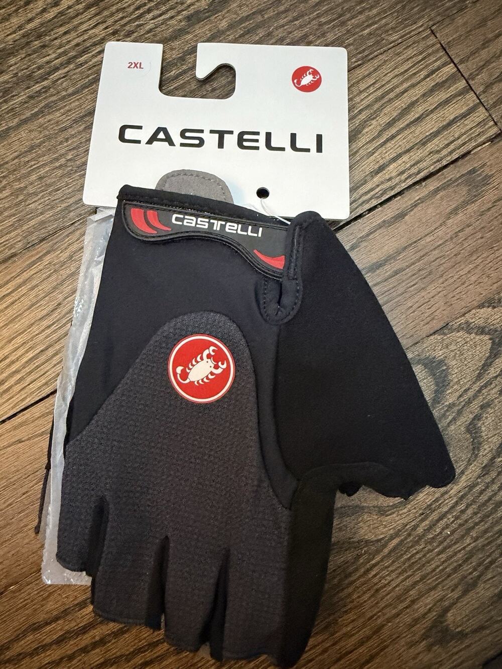 CASTELLI Unisex Arenberg Gel 2 Glove for Road Gravel Biking 2XL NWT